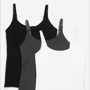 Old Navy Nursing Camis (3 pack) size large